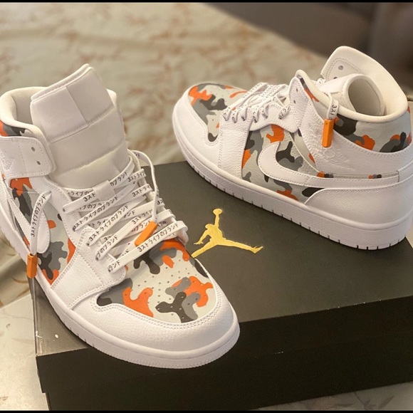 Nike Other - Custom camo jordan 1’s